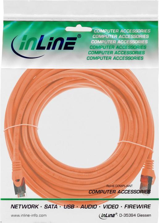 Produktbild InLine Patchkabel (SF/UTP, CAT5e, 7.50 m)