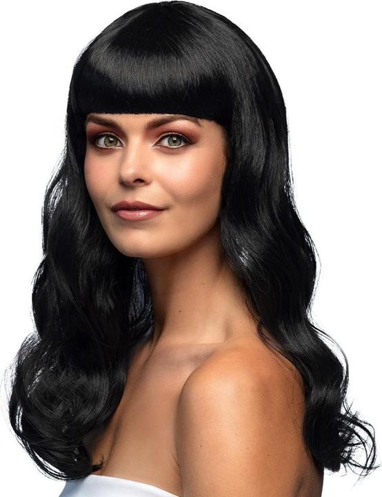 Image du produit Fasnacht Perruque Party Chic noire