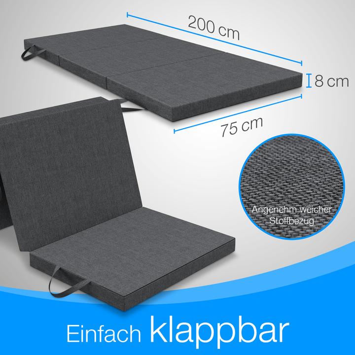 Actual product image Bestschlaf Guest mattress (75 x 200 cm, Foam core)