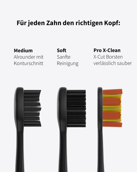 Produktbild Zahnheld Bürstenkopf Basic Soft 3x Weiss (3 x)