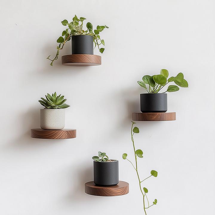Immagine prodotto Hanah Home Vibe Four Decorative Wooden Wall Shelf