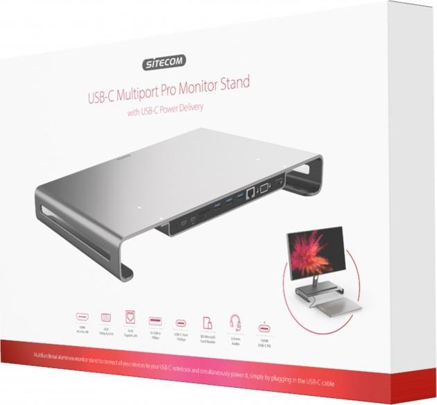 Produktbild Sitecom CN-409 Handy-Dockingstation (USB-C, 1 Ports)