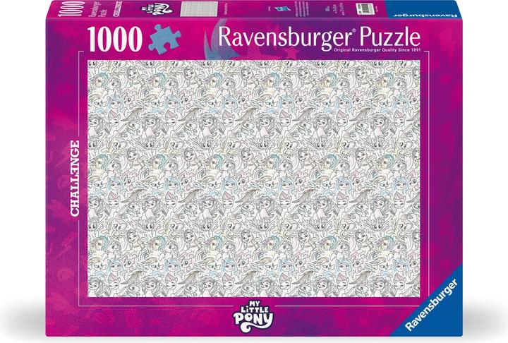 Image du produit Ravensburger Puzzle 12000594 - My Little Pony - 1000 pièces Challenge Puzzle pour adulte et (1000 pièces)