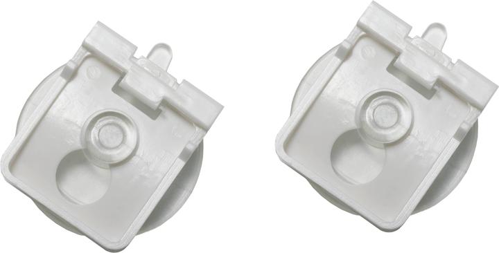 Actual product image Gardinia Spare part suction cup set with clip Transparent