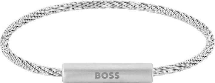 Hugo Boss Bracelet tendance en acier Alek 1580387 (19.50 cm, Acier inoxydable)