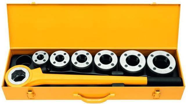 Rems Handschneidkluppe EVA Set 1/2" - 2" im Stahlblechkasten