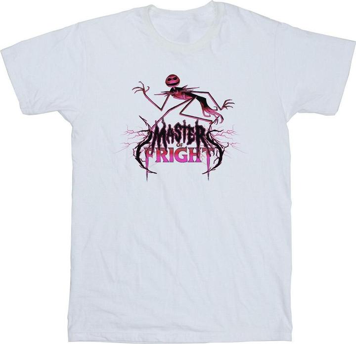 Actual product image The Nightmare Before Christmas Mens Master Fright Cotton T-Shirt (XL)
