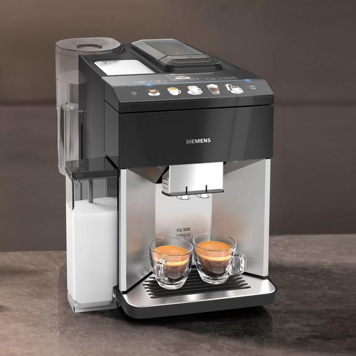 Produktbild Siemens EQ.500 TQ507R03 - Volautomatische espressomachine - Zwart (EU-Stecker)