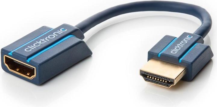 Image du produit Goobay Clicktronic Adaptateur HDMI flexible 0.1m (0.10 m, HDMI)