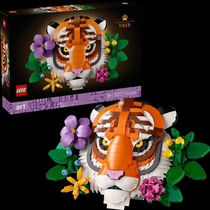 Produktbild LEGO Fauna Collection - Tiger (31217, LEGO Art)