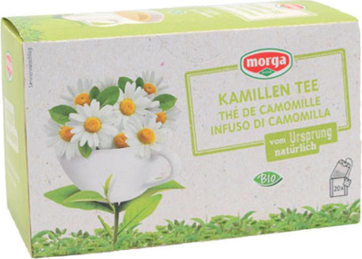 Morga Kamillen Tee mit Hülle Bio (55 g)