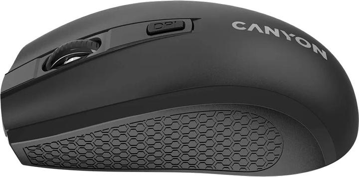 Productafbeelding Canyon Muis MW-7 Draadloos 4 knoppen Pixart Sensor zwart retail (Draadloze)