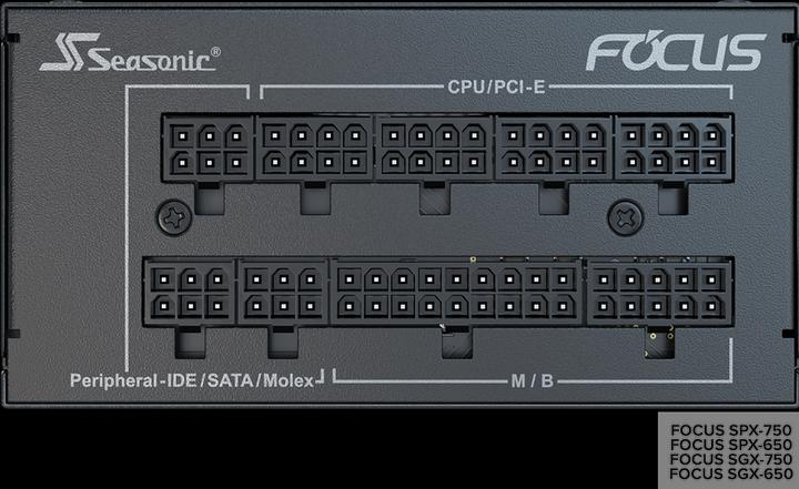 Produktbild Seasonic Focus SPX (2021) (650 W)