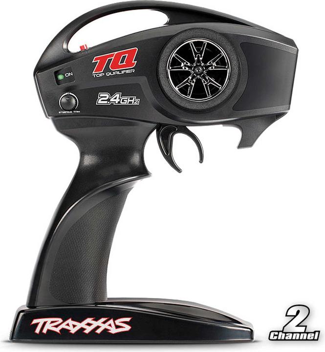 Image du produit Traxxas E-Revo Rouge/Bleu 1/16 Monster-Truck Rtr Brushed Avec Batterie Et Chargeur USB-C (RTR Prêt à fonctionner)
