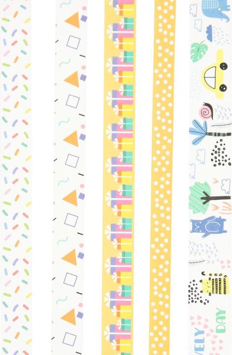 Image du produit I Am Creative Ruban adhésif Washi Tape Set 5 pièces Lovely