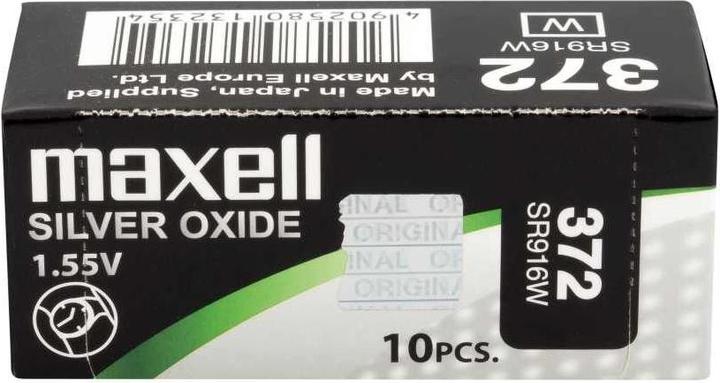 Produktbild Maxell Knopfzelle SR916W 10 Stück (10 Stk., SR68, 26.50 mAh)