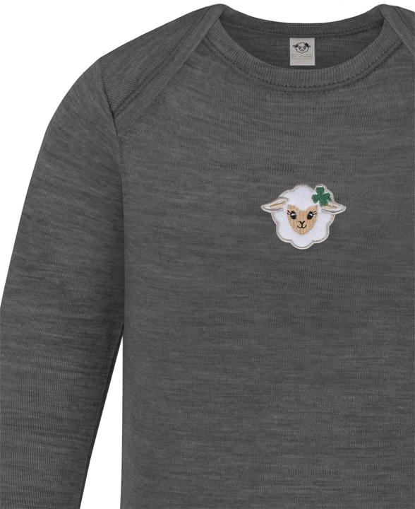 Actual product image Normani 2-pack baby merino bodysuit long sleeve "Auckland" - 9369 (74)