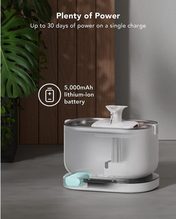 Produktbild Petlibro Dockstream Battery-Operated Water Fountain (2.50 l)