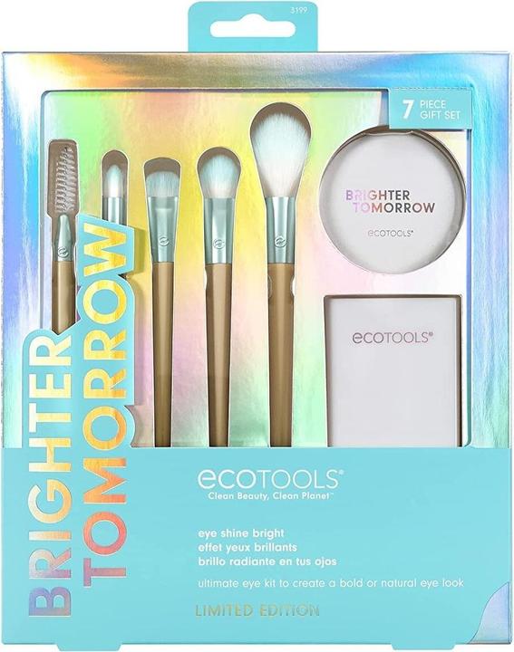 Produktbild EcoTools Brighter Tomorrow Augenpinsel-Set - Eye Shine Bright (Augenbrauen)