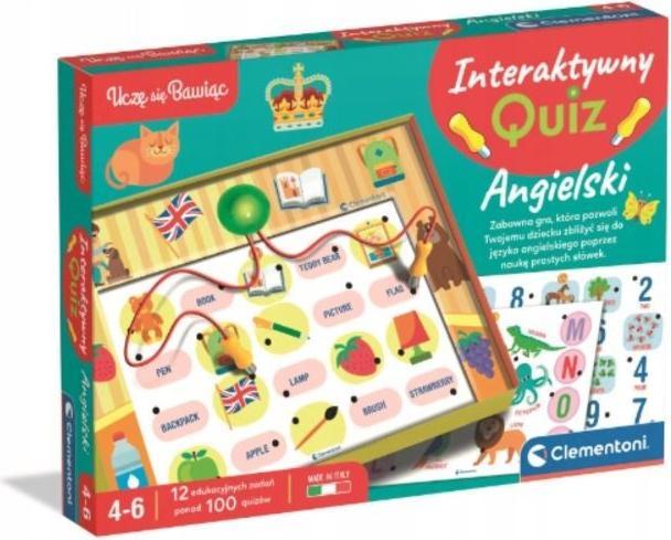 Produktbild Clementoni Interaktives Englisch-Quizspiel