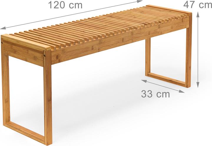 Actual product image Relaxdays Bench (120 cm)