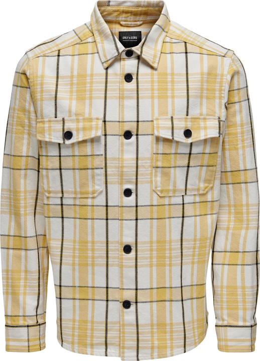 Only & Sons Onsmilo Ovr Ctn Check Ls Shirt Noos (S)