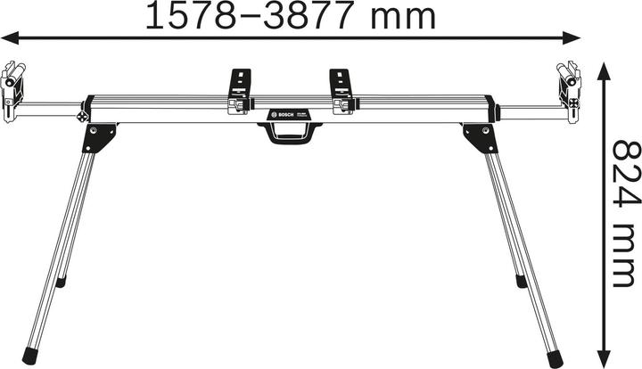 Produktbild Bosch Professional Gta 3800 (14 cm, 387.70 cm)