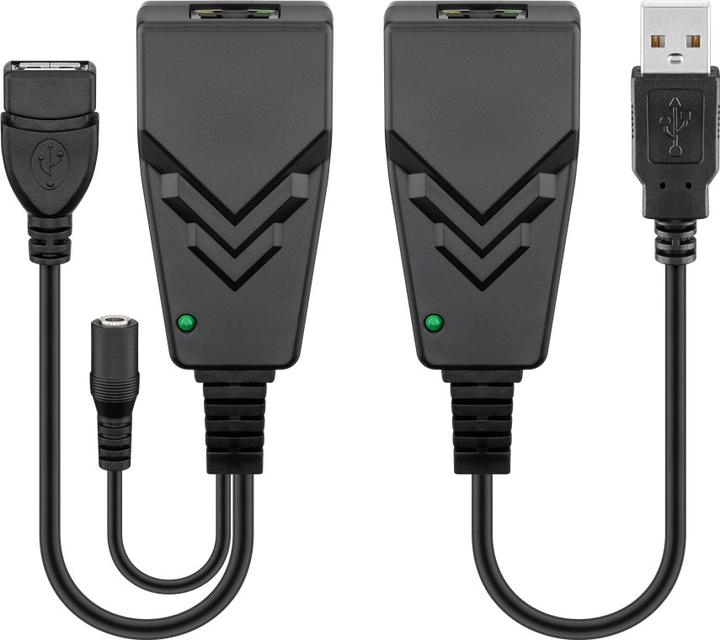 Image du produit Goobay CAT 5/5a/6 / USB (Rallonge CAT)