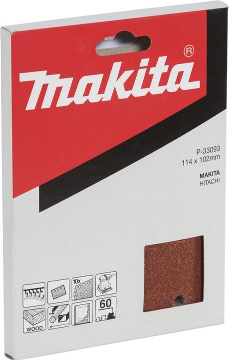 Produktbild Makita Schwingschleifpapier mit Klett (60)