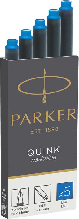 Parker Pen Quink Z 44 (inktcartridges, Blauw)