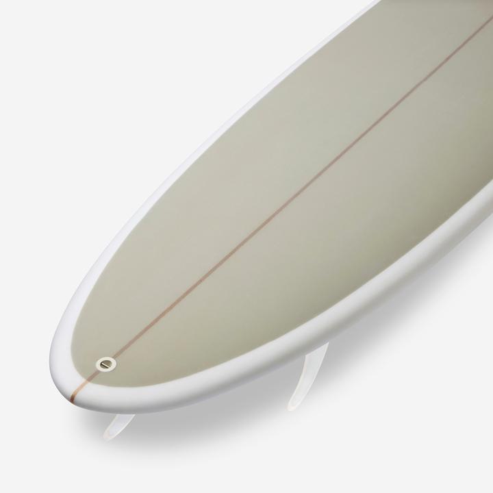 Immagine prodotto Olaian Surfboard Hybrid aus Harz 6'4 3 Finnen 40 l khaki (6'4")