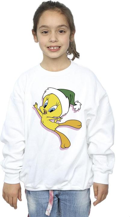 Immagine prodotto Looney Tunes Tweety Christmas Hat Felpa Ragazze (104)