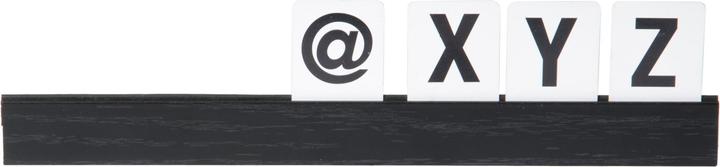 Actual product image Securit Buchstabenleiste schwarz (1.5 x 35.5 x 30 cm)