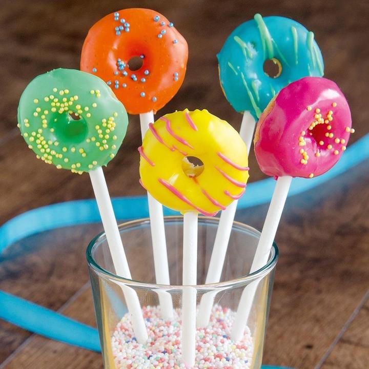 Image du produit Städter 50 bâtons de sucette blancs pour CakePops