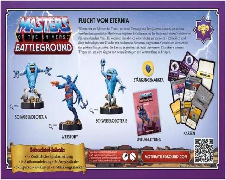 Actual product image Archon Studio ARCD0012 - Masters of the Universe: Battleground - Wave 5: Evil Warriors, (EN Expansion) (German)
