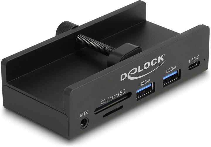 Delock Externe USB 5 Gbps 3-poorts hub 2 x USB Type-A, 1 x USB (USB-A, 5 Havens)