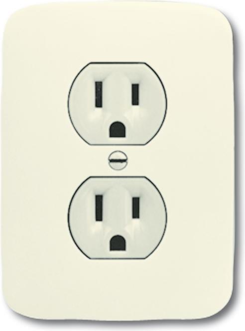 Produktbild Busch-Jaeger Busch-Nema Unterputz-Doppelsteckdose 2- 2CKA002123A0024