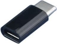 Actual product image EFB Elektronik EBUSBCM-MIKROBF Cable Interface / Gender Adapter USB-C USB Micro-B Black