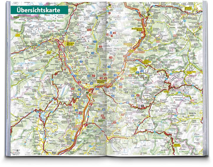 Produktbild Wanderführer Bozen, Sarntal, Ritten, Eppan, Kalterer See, Seiser Alm, Rosengarten, 55