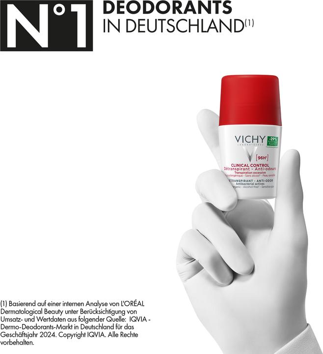 Actual product image Vichy Clinical Control 96h (Roll-on, 50 ml)