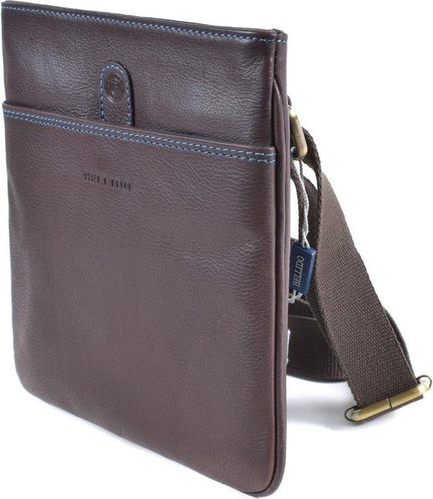 Miguel Bellido Ledertasche mit Schulterriemen