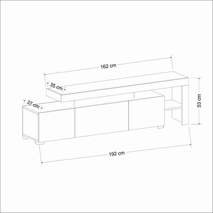 Immagine prodotto Skye Decor Chanel (192 x 37 x 53 cm)