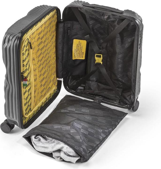 Image du produit Crash baggage STRIPE - Cabin Trolley, Smoke (36 l, Bagage à main (jusqu'à 50l))
