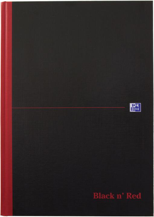 Image du produit Oxford Black 'n Red (A4, Quadrillé, Couverture rigide)