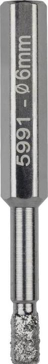 Actual product image wolfcraft wolfcraft 1 Diamant-Bohrer S=6-kt. ø6mm (6 millimetres)