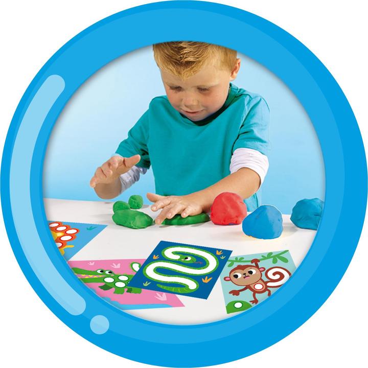 Actual product image Ses Creative My first Plasticine Cards Animals