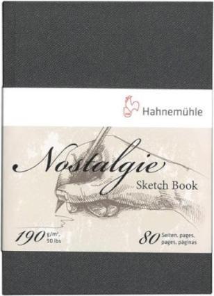 Produktbild Hahnemühle Skizzenbuch Nostalgie (A5, Speziallineatur, Harter Einband)