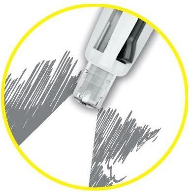 Actual product image Bic 4 Colours 3+1 HB (Grey, White, 1 x)
