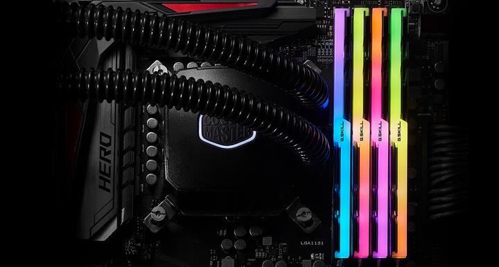 Image du produit G.Skill Trident Z RGB (4 x 8GB, 4000 MHz, RAM DDR4, DIMM)