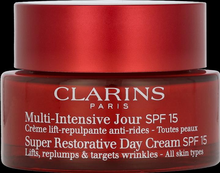 Clarins Multi-Intensiv Crema De Dia Todo Tipo De Pieles Spf15 50 ml (50 ml, Tagescreme, SPF 15)